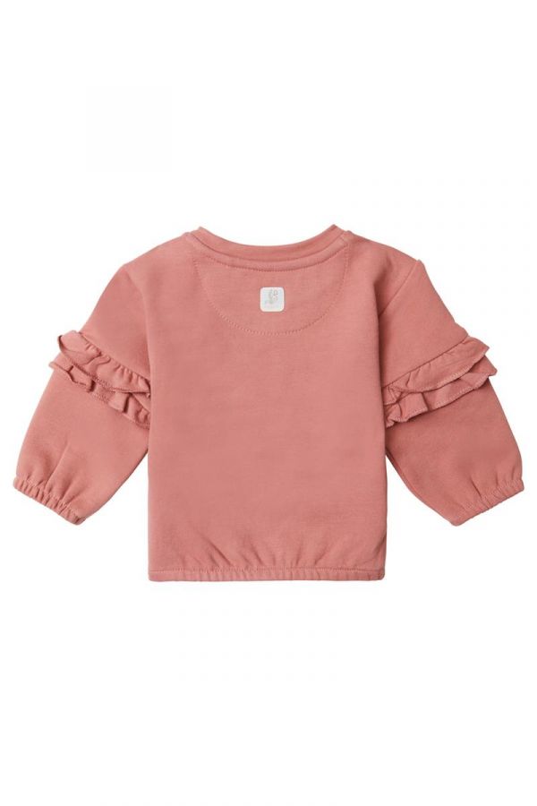 Noppies Baby Girl Long Sleeve Sweatshirt  4410216  Brick Dust