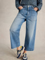 White Stuff Tia Wide Leg Crop 441459