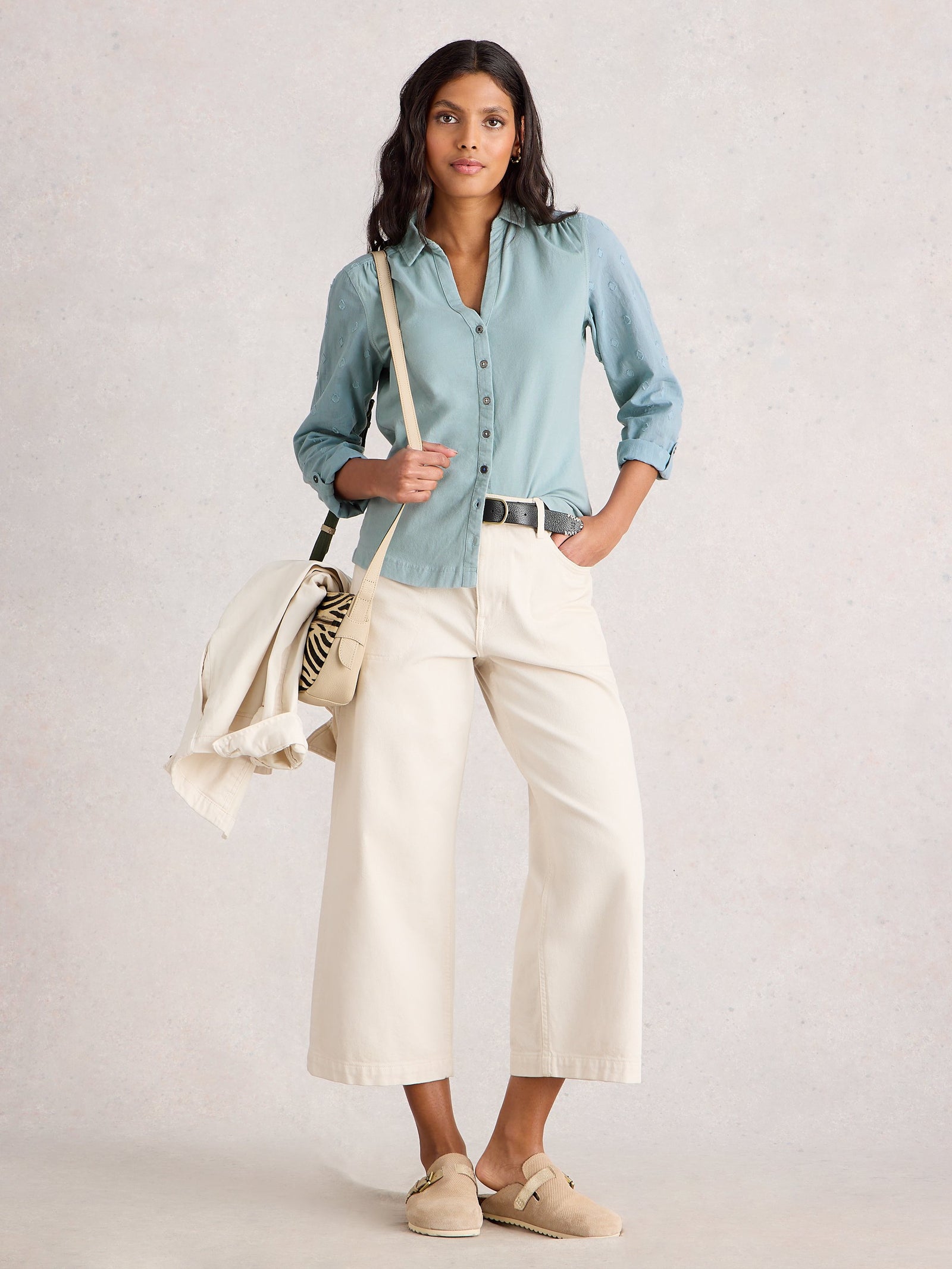 White Stuff Annie 444337 Dusty Green