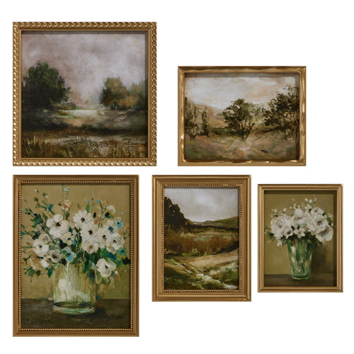 Raz Landscape  and Flower Wall Art 4444532