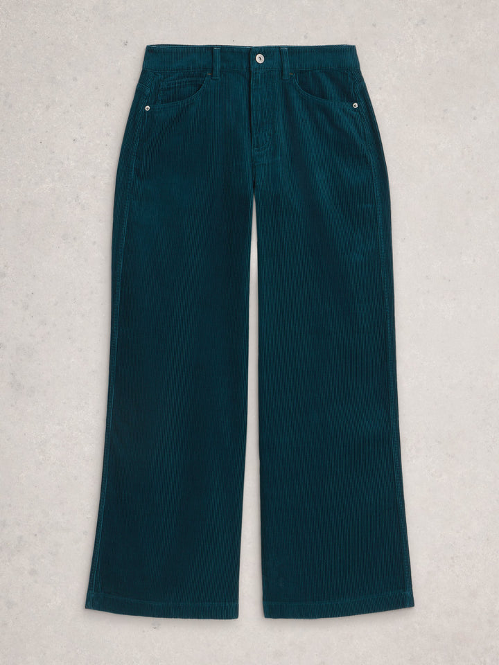 White Stuff Ayla Cord Trouser 444710 Teal