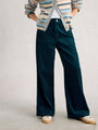 White Stuff Ayla Cord Trouser 444710 Teal