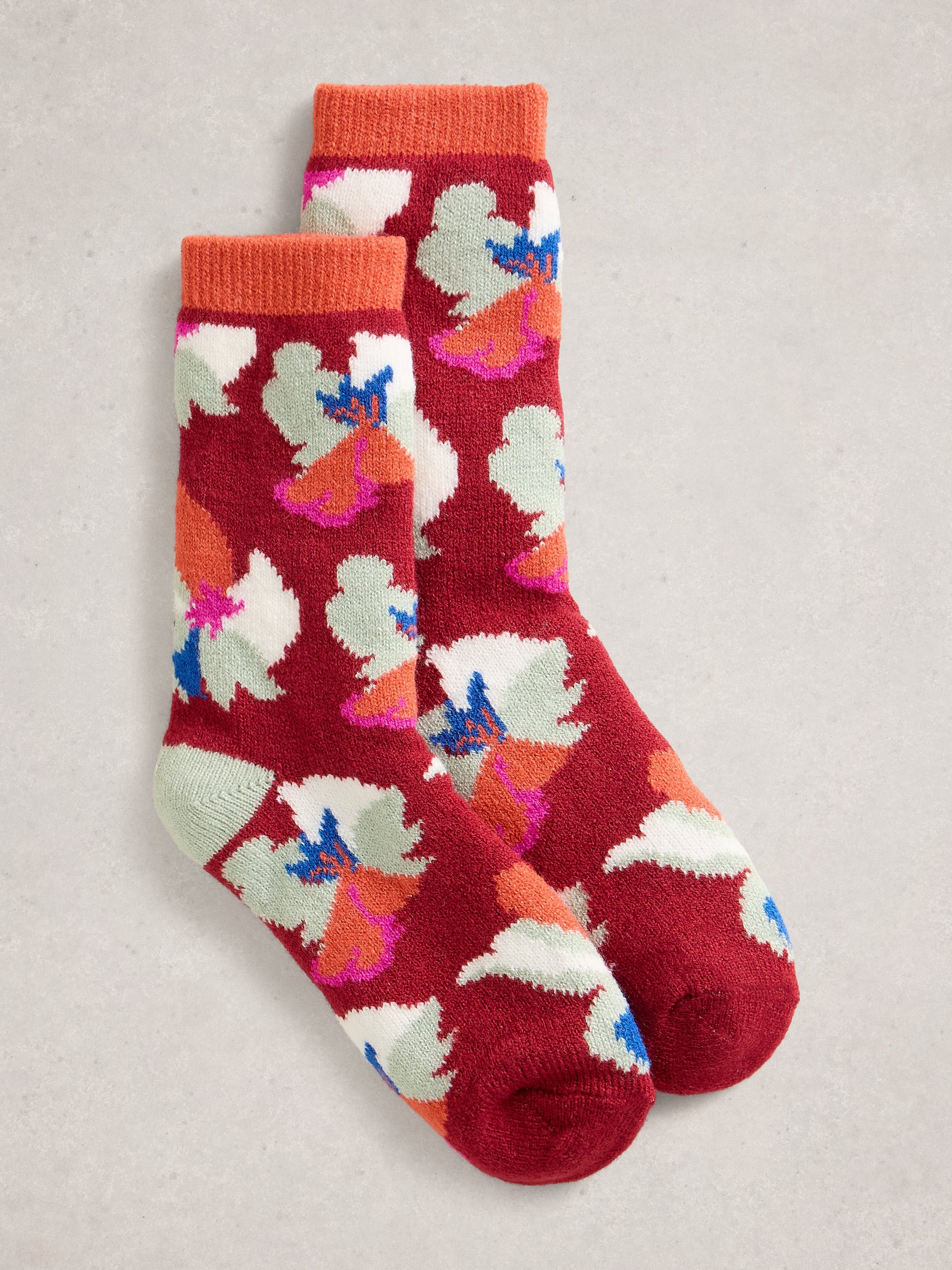 White Stuff Floral Cabin Sock 444783