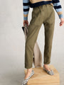White Stuff Twister Chino Trouser  445087  Khaki Green