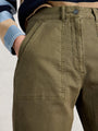 White Stuff Twister Chino Trouser  445087  Khaki Green
