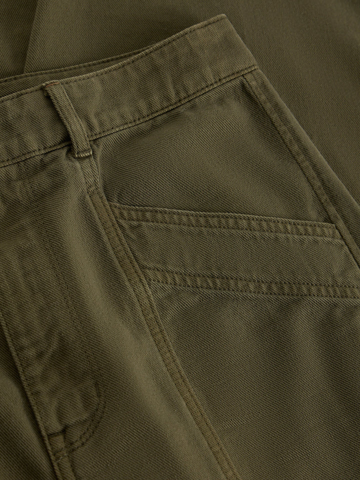 White Stuff Aubrey Barrel Pant Khaki 445090