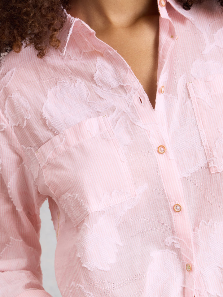 White Stuff Sophie Shirt Pink 445246