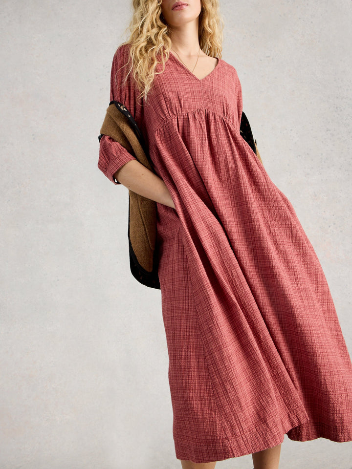 White Stuff Lucy Midi Dress  445271  Mid Pink