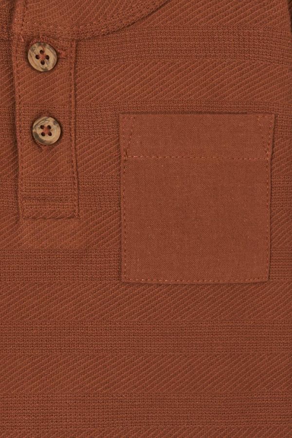 Noppies Baby Boy Long Sleeve Tee  4460020   Brown Patina **