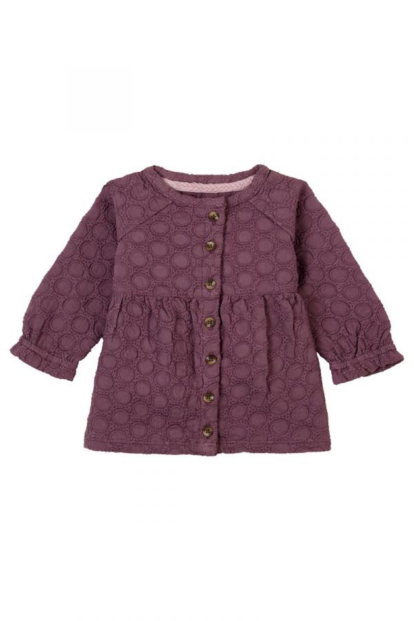 Noppies Baby Girl Long Sleeve Dress  4460414   Flint **