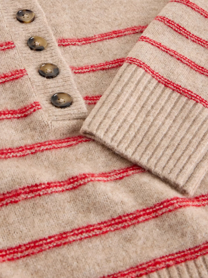 White Stuff Stripe Henley 446736