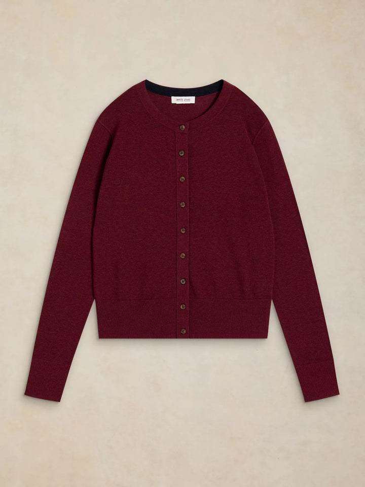 White Stuff Lois Cardi 446740 Plum