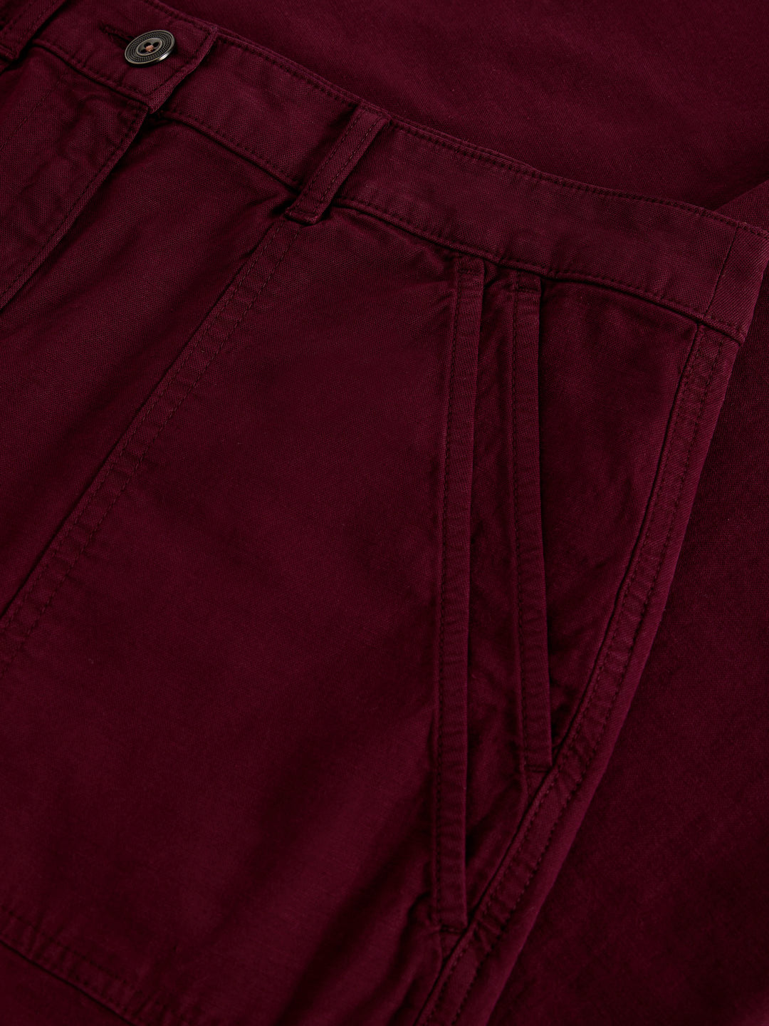 White Stuff Twister Chino 446856 Dk. Plum