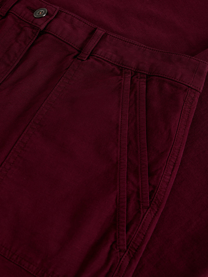 White Stuff Twister Chino 446856 Dk. Plum
