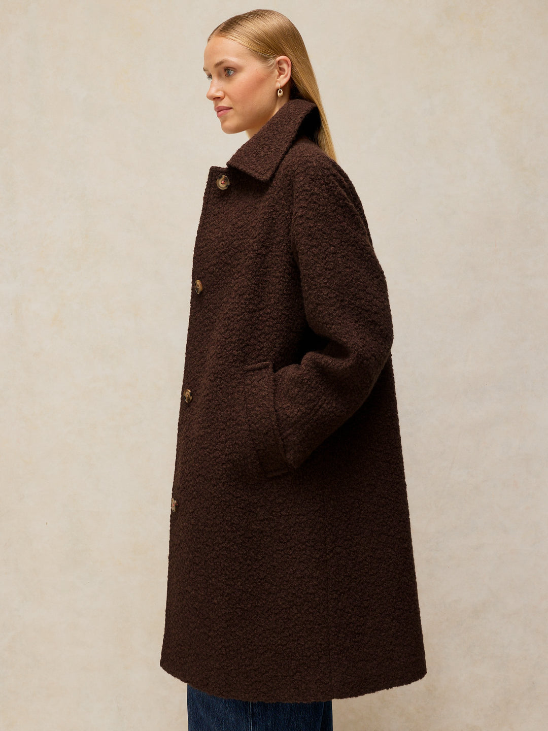White Stuff Kelsey Boucle Coat 446917