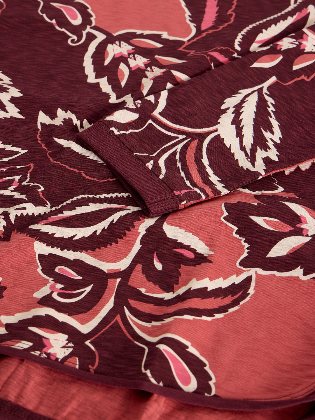White Stuff Clara Tee 447078 Plum