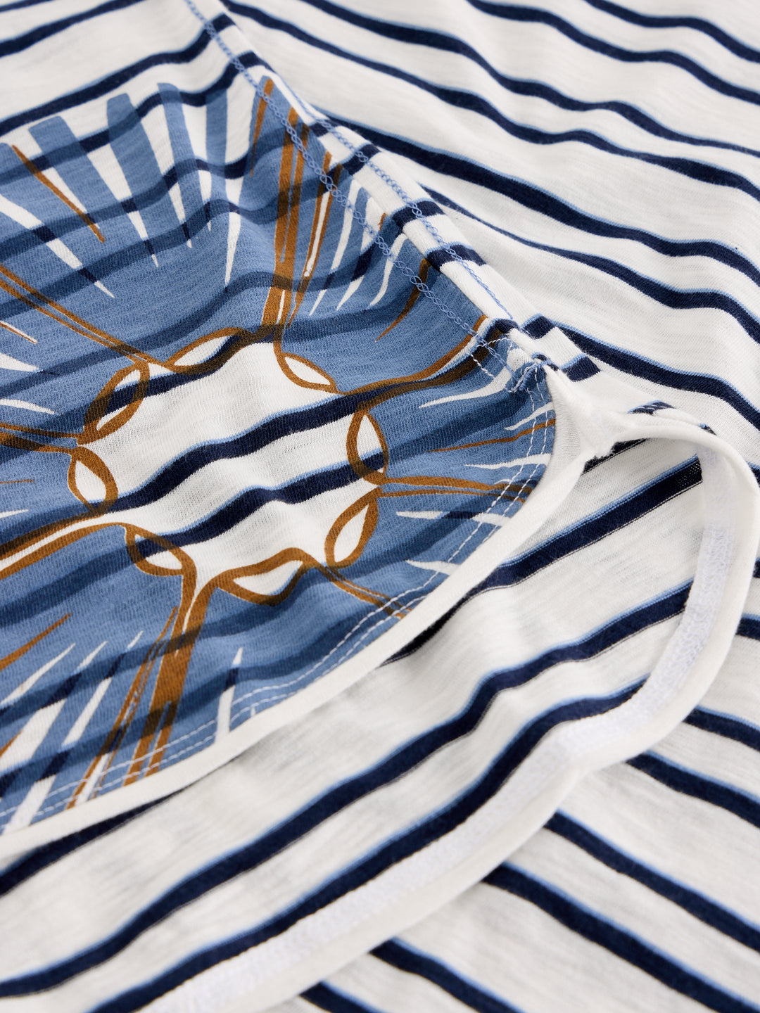 White Stuff Clara Tee 447078 White Print