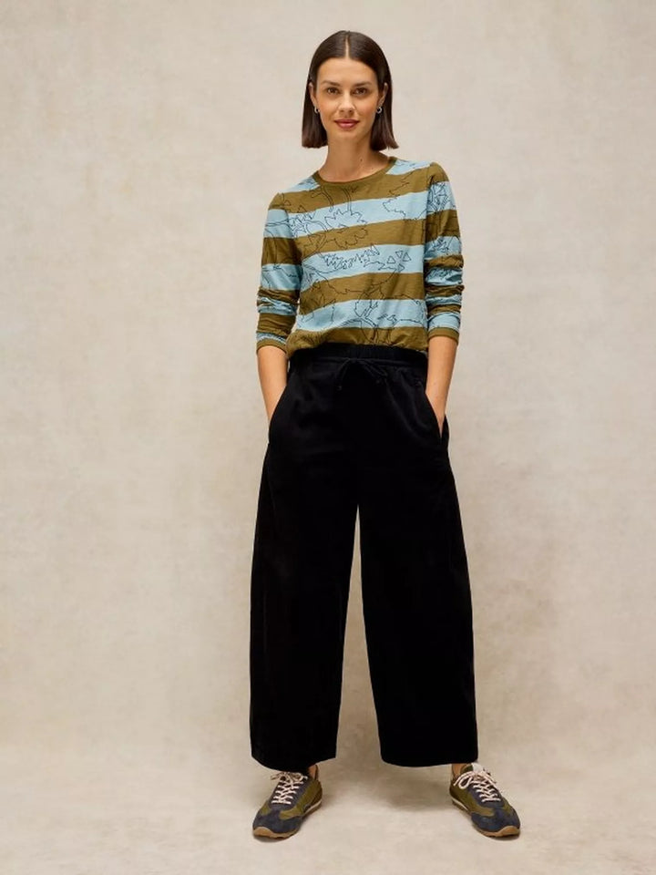 White Stuff Clara Tee 447079 Blue Stripe