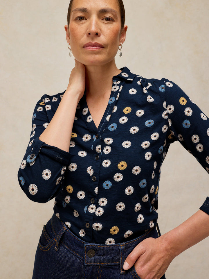 White Stuff Annie Shirt 447101 Navy