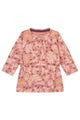 Noppies Baby Girl Long Sleeve Print Dress   4490411  Old Rose *