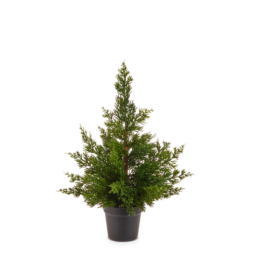 Raz Potted Cedar Tree 17" 4511767