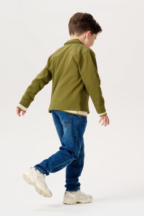 Noppies Boys Long Sleeve Shirt   4560111   Olive Branch *