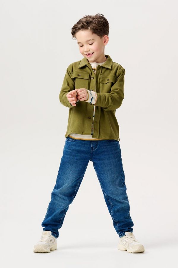 Noppies Boys Long Sleeve Shirt   4560111   Olive Branch *