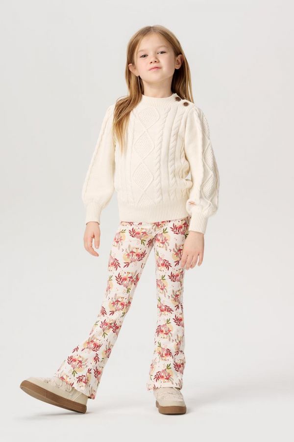 Noppies Girls Legging With Flared Fit   4561412   Buttercream **
