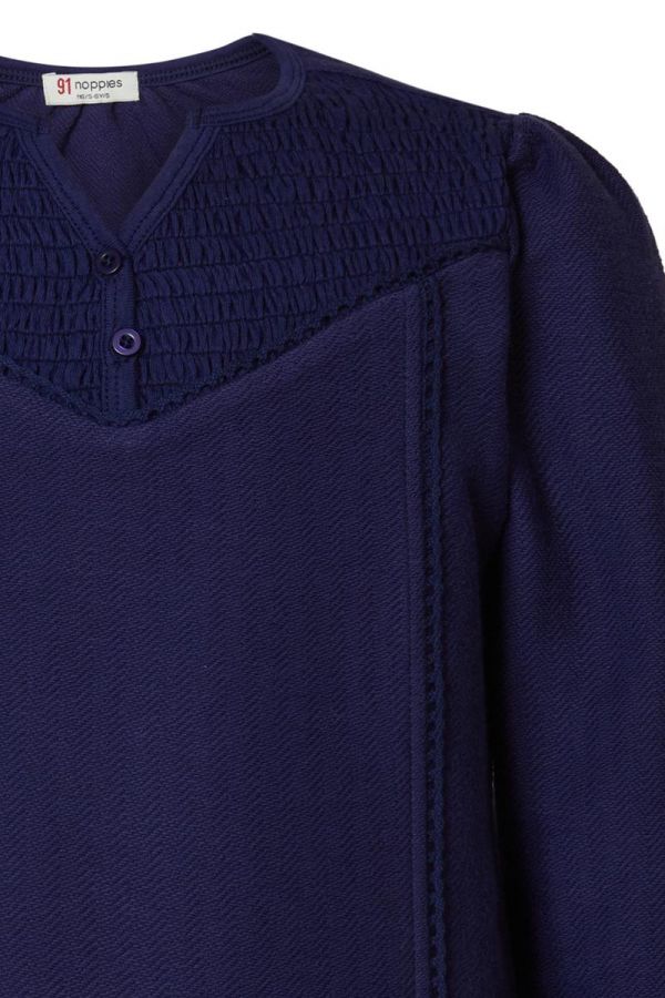 Noppies Girls Long Sleeve Tee  4570014   Patriot Blue **