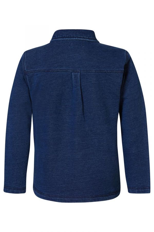 Noppies Boys Collared Long Sleeve Shirt   4570111   Indigo Blue *