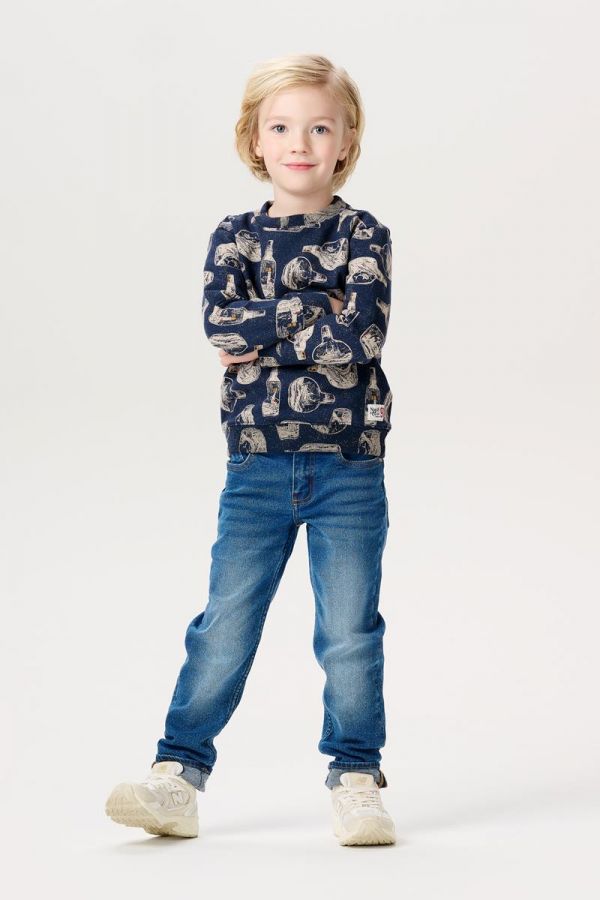 Noppies Boys Long Sleeve Printed Sweatshirt   4570213   Black Iris **