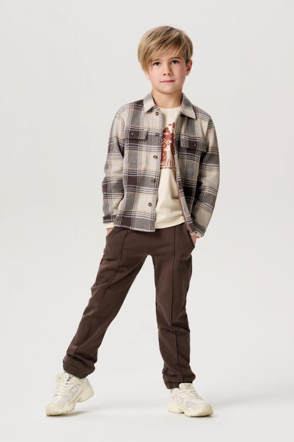 Noppies Boys Long Sleeve Check Shirt  4580111   Fog **