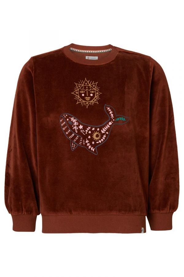 Noppies Girls Long Sleeve Pullover   4580211   Brown Patina **