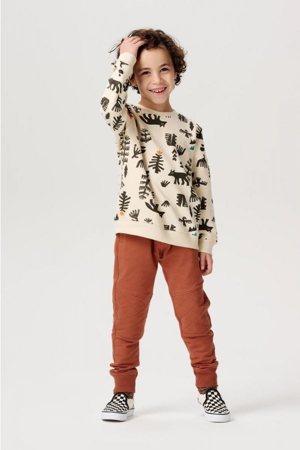 Noppies Boys Printed Long Sleeve Pullover   4580212   Fog **