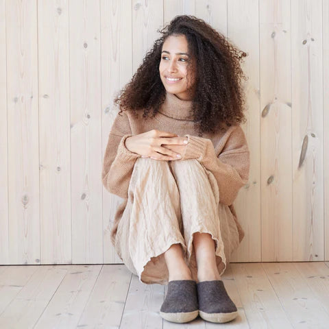 Glerups Brown Slip-on