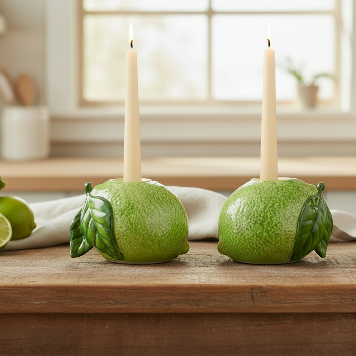 Raz Lime Candle Holder 4610180