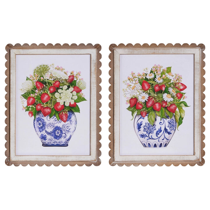 Raz Wild Berry Vase Wall Art 4615989