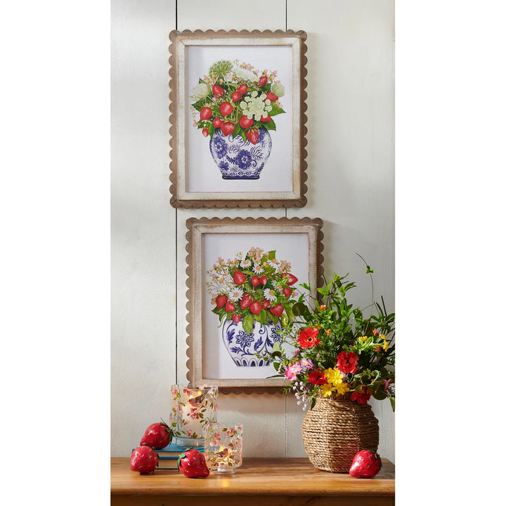 Raz Wild Berry Vase Wall Art 4615989