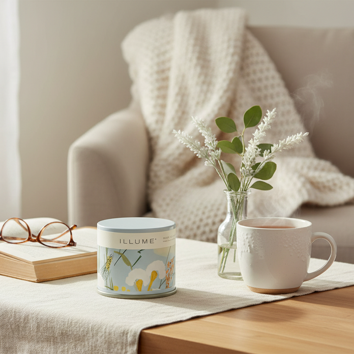 Illume Fresh Sea Salt Vanity Tin Candle