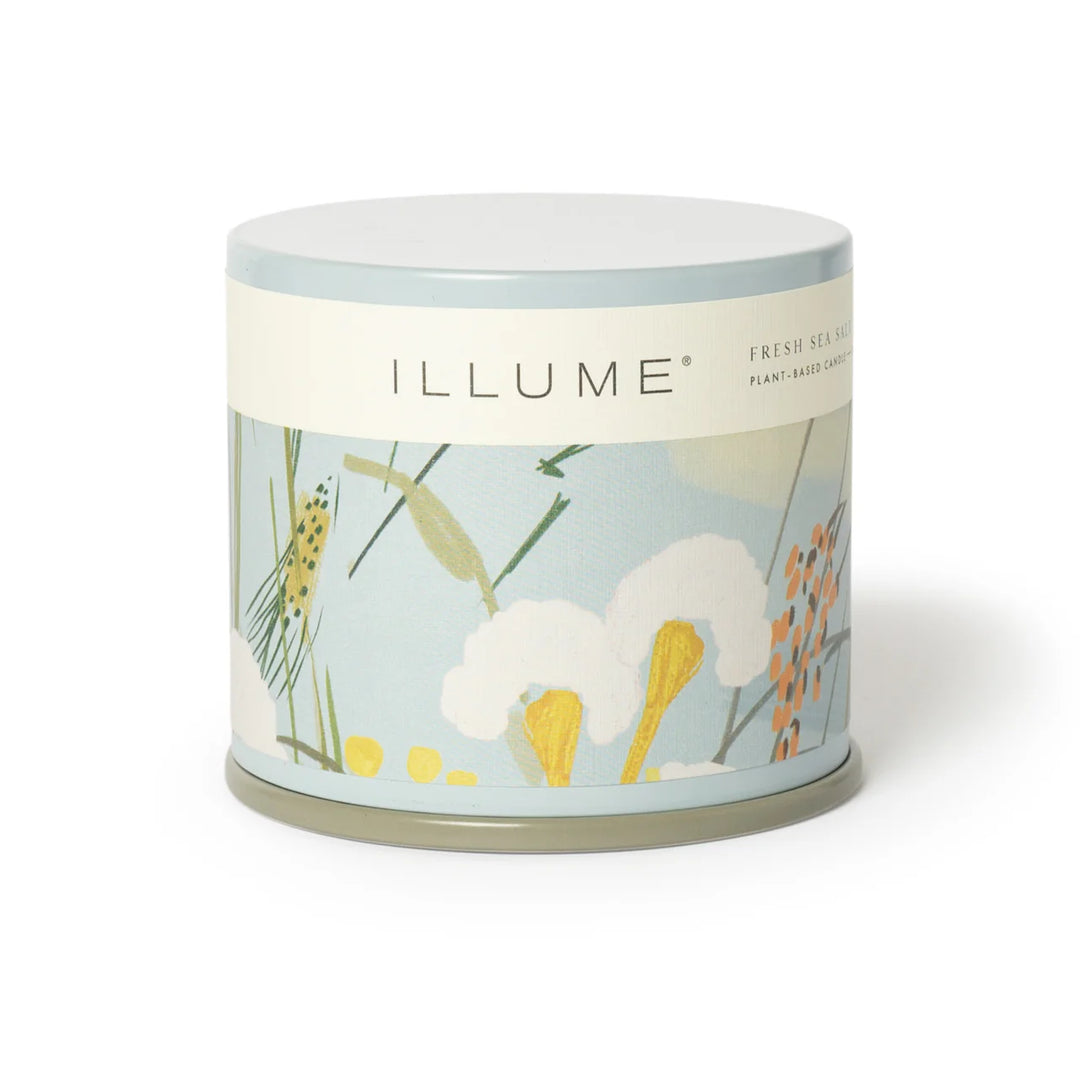 Illume Fresh Sea Salt Vanity Tin Candle