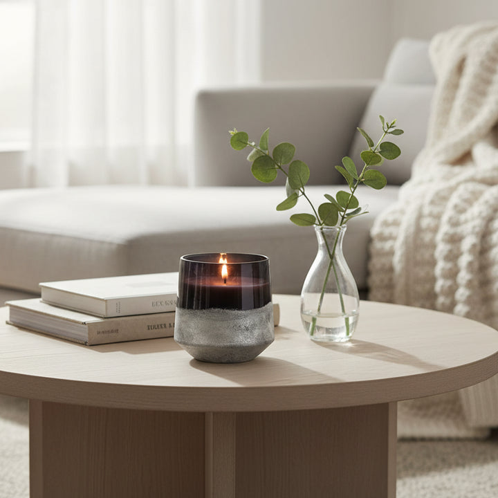 Illume Blackberry Absinthe Baltic Glasss Candle