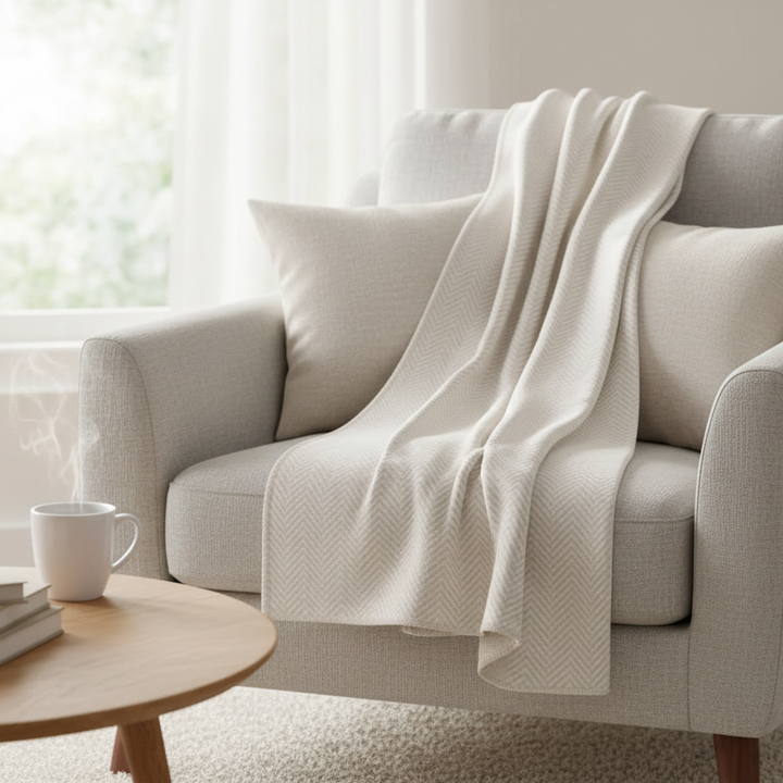 Fussennegger Silvretta Herringbone Off White