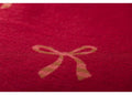 David Fussenegger Silvretta Cotton Throw  46451940  Bordeaux Bows Allover