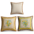 Raz Floral Tile Pillow 4656002