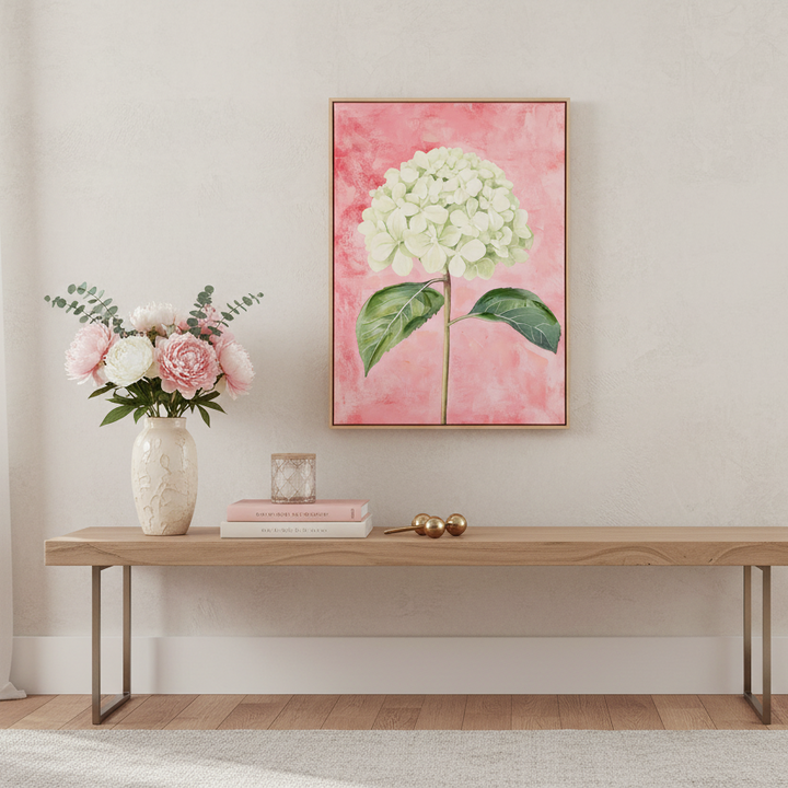 Raz Hydrangea Stemmed Wall Art 4656219