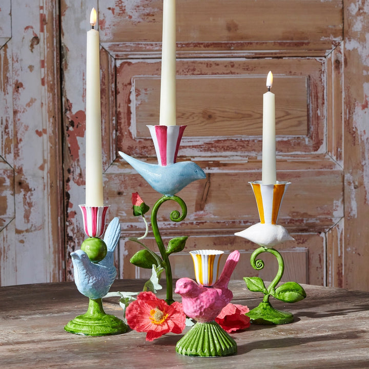 Raz Bird on Vine Candle Holder 4659085