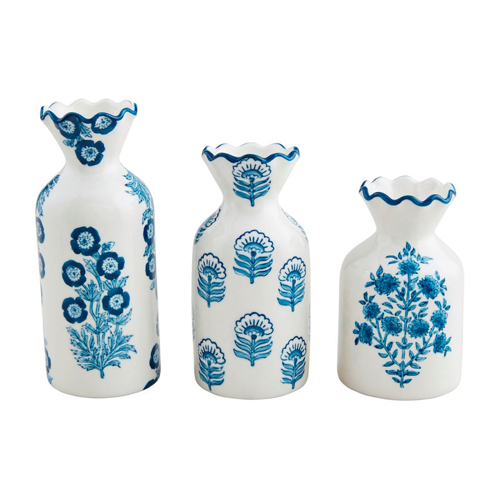 Mudpie Block Print Bud Vase