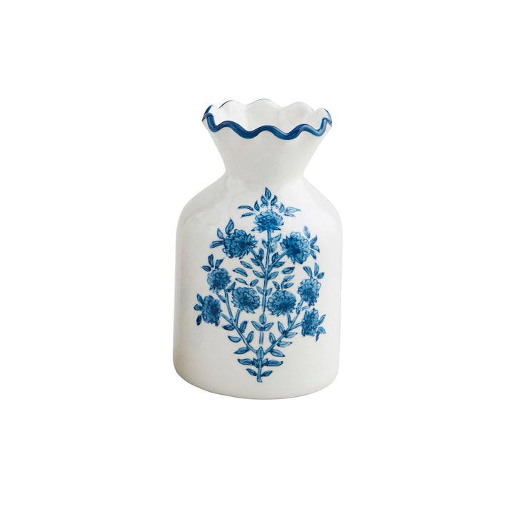 Mudpie Block Print Bud Vase