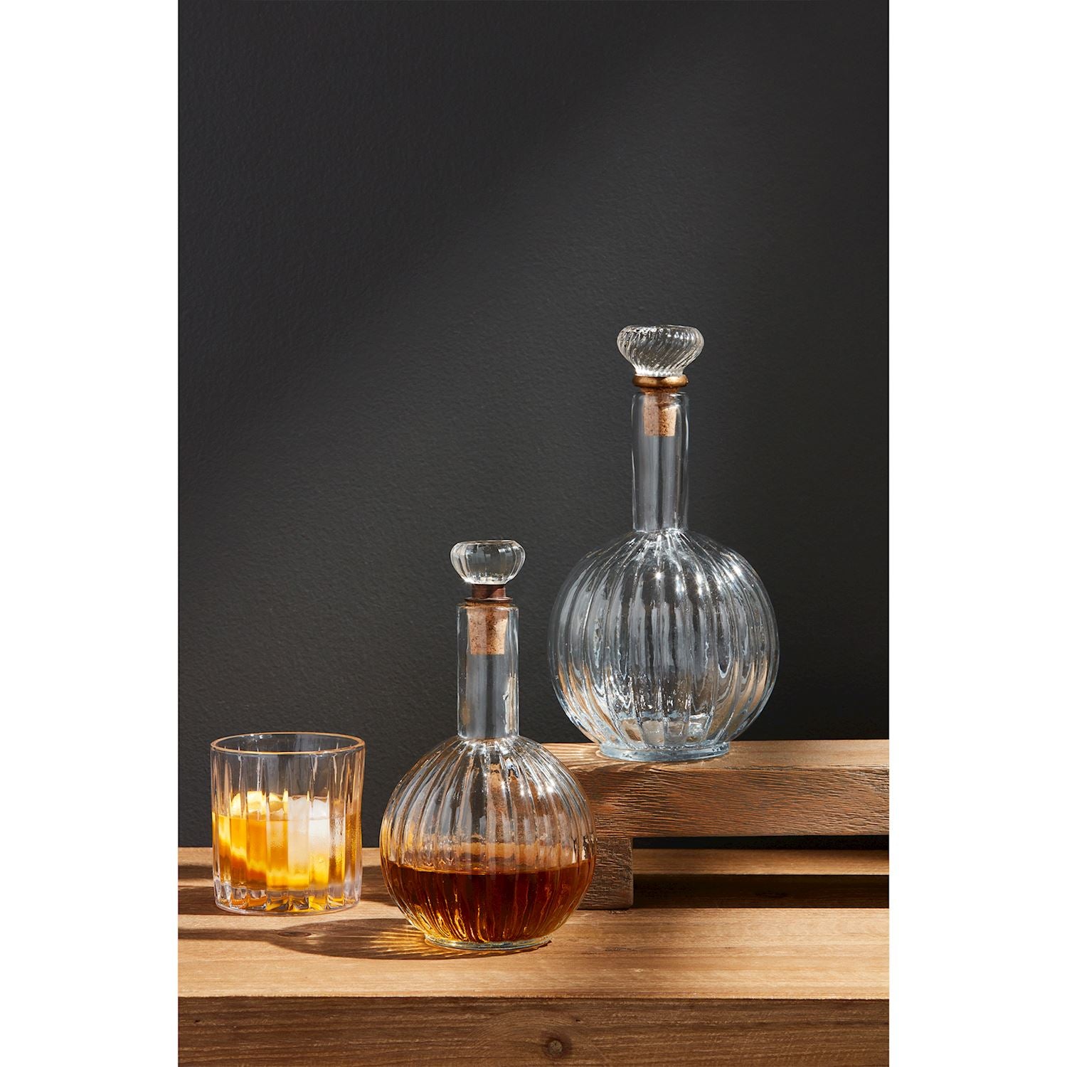 Mudpie Glass Decanter