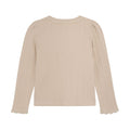 Enfant Girls Long Sleeve Pointelle Tee   220565-2444